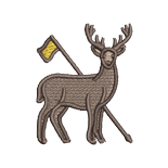 G043 Stag Yellow Flag