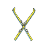 Crossed Skis