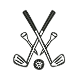 Clubs and Tees Black