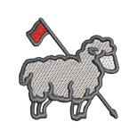 G016 Sheep Red Flag