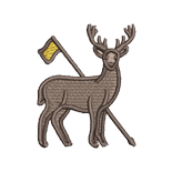 G043 Stag Yellow Flag