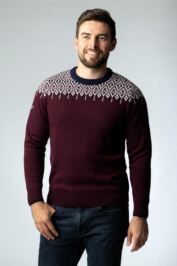Mens Fairisle Flags Christmas Sweater