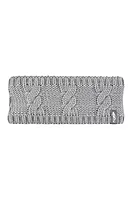 g.ANNABEL SALE Thermal Lined Knitted Golf Headband Sale - Light Grey Marl