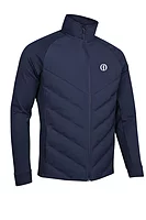 g.THE OPEN ARDEN The Open Full Zip Thermal Padded Performance Heavyweight Golf Jacket - Navy