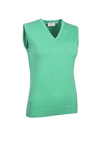 g.ASTRID SALE V Neck Cotton Lightweight Golf Slipover Sale - Marine Green