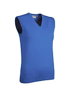 g.ASTRID V Neck Cotton Lightweight Golf Slipover - Tahiti