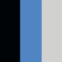 Black/Ocean/Silver