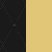 Black Diamond Print/Gold