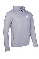 g.RYDER CUP CAMERON Ryder Cup Hooded Performance Midweight Golf Midlayer - Light Grey Marl