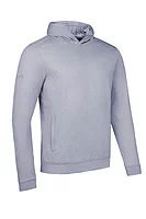 g.CAMERON Hooded Performance Midweight Golf Midlayer - Light Grey Marl