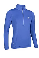 g.THE OPEN CARINA The Open Quarter Zip Lightweight Shaped Performance Golf Midlayer - Tahiti