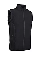 g.CARLTON Full Zip Quilted Performance Heavyweight Golf Gilet - Black
