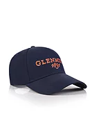 g.COWAN LOGO Structured Performance Logo Golf Cap - Navy/Apricot