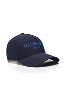 g.COWAN LOGO Structured Performance Logo Golf Cap - Navy/Tahiti