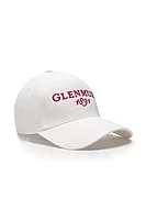 g.COWAN LOGO Structured Performance Logo Golf Cap - White/Raspberry
