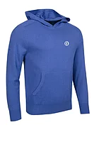 g.THE OPEN CROSSFORD The Open Saddle Sleeve Touch of Cashmere Midweight Golf Hoodie - Tahiti