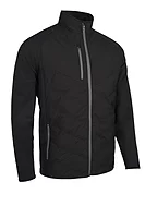s.DAVOS Padded Bonded Thermal Golf Jacket - Black Ridge/Gunmetal