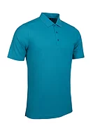 g.DEACON Performance Pique Golf Shirt - Lagoon