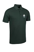 g.RYDER CUP DEACON Ryder Cup Performance Pique Golf Shirt - Tartan Green
