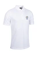 g.RYDER CUP DEACON Ryder Cup Performance Pique Golf Shirt - White