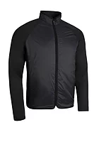 g.DOCHERTY SALE Full Zip Rib Padded Hybrid Golf Jacket Sale - Black