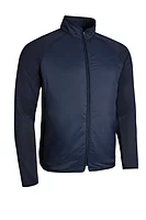 g.DOCHERTY SALE Full Zip Rib Padded Hybrid Golf Jacket Sale - Navy