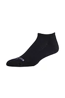 g.DRYBURGH 2 Pair Pack Cotton No Show Golf Socks - Black