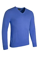 g.EDEN V Neck Cotton Lightweight Golf Sweater - Tahiti