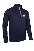 g.RYDER CUP ESK Ryder Cup Quarter Zip Performance Golf Midlayer - Navy/White
