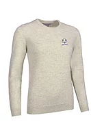 g.RYDER CUP ESTHER Ryder Cup Crew Neck Lambswool Midweight Golf Sweater - Linen Marl