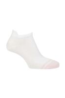 g.EUGENIE Patterned Secret Golf Socks - White/Candy Stripes