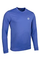 g.THE OPEN FRASER The Open Crew Neck Performance Midweight Golf Midlayer - Tahiti