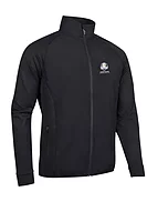 g.RYDER CUP GOVAN Ryder Cup Full Zip Quilted Performance Heavyweight Golf Jacket - Black