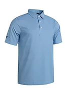 g.HARROW Geometric Tee Tailored Collar Golf Shirt - White/Tahiti/Navy