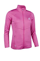 g.THE OPEN INDY The Open Full Zip Panelled Performance Midlayer Midweight Jacket - Hot Pink