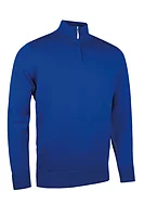 g.JASPER Quarter Zip Lightweight Merino Golf Sweater - Ascot Blue