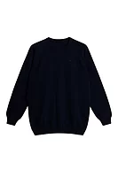 JL.1891 GARY J.Lindeberg x Glenmuir Crew Cashmere Sweater - Navy