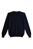 JL.1891 GIA J.Lindeberg x Glenmuir Crew Cashmere Sweater - Navy