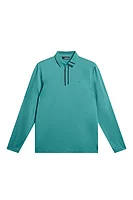 JL.1891 VIKTOR LONG SLEEVE J.Lindeberg x Glenmuir Long Sleeve Button Placket Shirt - Teal