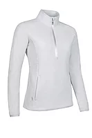 g.JONI Quarter Zip Fleece Performance Midweight Golf Midlayer - Stardust