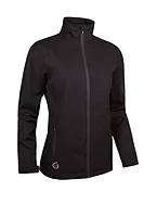s.KILLY Zip Front Waterproof Golf Jacket - Black