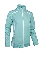 s.KILLY Zip Front Waterproof Golf Jacket - Mint/White