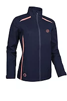 s.THE OPEN KILLY The Open Waterproof Golf Jacket - Navy/Coral