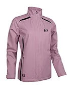 s.THE OPEN KILLY The Open Waterproof Golf Jacket - Pink Haze/Black