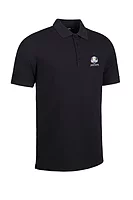 g.RYDER CUP KINLOCH Ryder Cup Cotton Pique Golf Shirt - Black