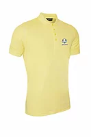 g.RYDER CUP KINLOCH Ryder Cup Cotton Pique Golf Shirt - Light Yellow