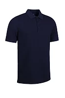 g.KINLOCH Cotton Pique Golf Shirt - Navy