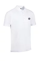 g.THE OPEN KINLOCH The Open Cotton Pique Golf Shirt - White