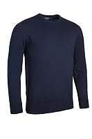 g.KNOX Crew Neck Lightweight Merino Golf Sweater - Navy