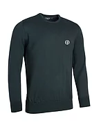 g.THE OPEN KNOX The Open Crew Neck Lightweight Merino Golf Sweater - Tartan Green